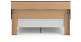 Broachmyn Black/Gray King Bookcase Panel Bed from Ashley Furniture - Luna Furniture