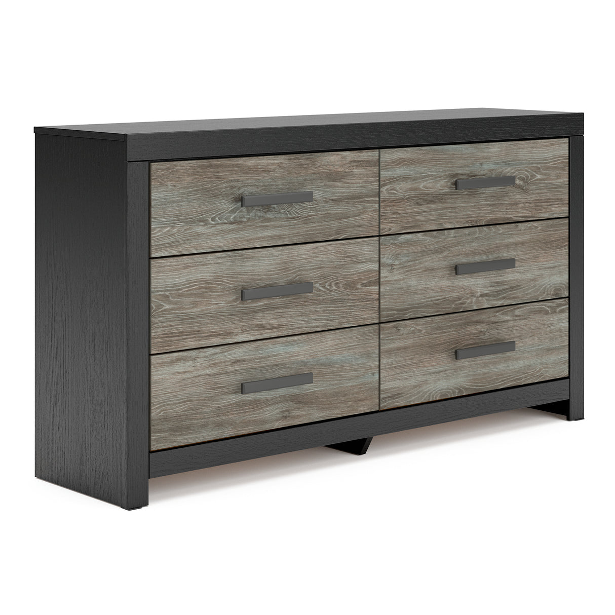 Broachmyn Black/Gray Bookcase Panel Bedroom Set from Ashley - Luna Furniture