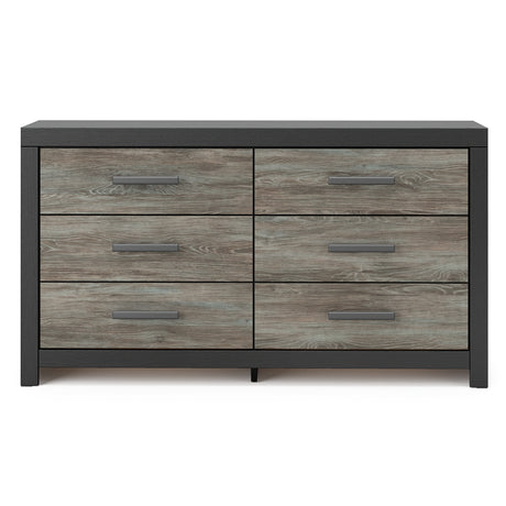 Broachmyn Black/Gray Bookcase Youth Panel Bedroom Set from Ashley - Luna Furniture