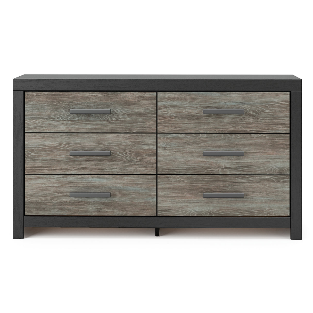 Broachmyn Black/Gray Bookcase Panel Bedroom Set from Ashley - Luna Furniture