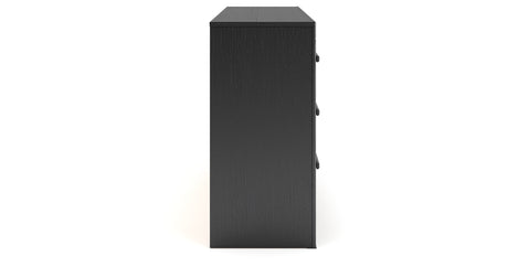 Broachmyn Black/Gray Queen Bookcase Panel Bed, Dresser and Nightstand from Ashley - Luna Furniture
