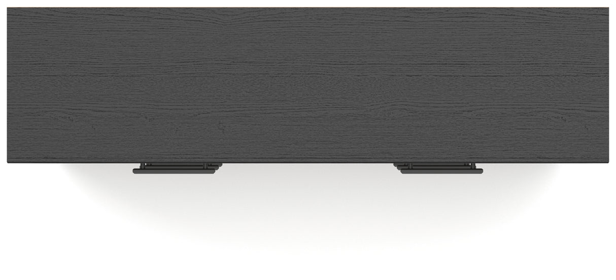 Broachmyn Black/Gray Queen Bookcase Panel Bed, Dresser and Nightstand from Ashley - Luna Furniture