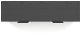 Broachmyn Black/Gray Queen Bookcase Panel Bed, Dresser and Nightstand from Ashley - Luna Furniture