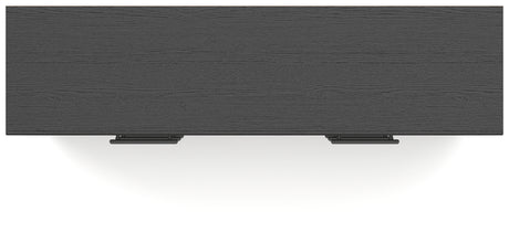 Broachmyn Black/Gray Queen Bookcase Panel Bed, Dresser and Nightstand from Ashley - Luna Furniture