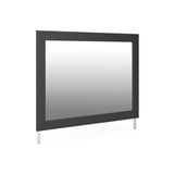 Broachmyn Black/Gray Bookcase Panel Bedroom Set from Ashley - Luna Furniture