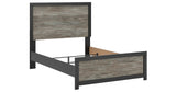 Broachmyn Black/Gray Full Panel Bed, Dresser and Mirror from Ashley Furniture - Luna Furniture