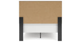 Broachmyn Black/Gray Full Panel Bed, Dresser and Mirror from Ashley Furniture - Luna Furniture