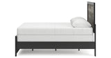 Broachmyn Black/Gray Full Panel Bed, Dresser and Mirror from Ashley Furniture - Luna Furniture