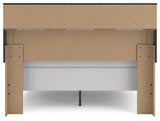 Broachmyn Black/Gray Queen Bookcase Bed, Dresser and Mirror from Ashley Furniture - Luna Furniture