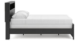 Broachmyn Black/Gray Queen Bookcase Bed, Dresser and Mirror from Ashley Furniture - Luna Furniture