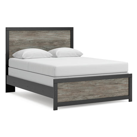 Broachmyn Black/Gray Panel Bedroom Set from Ashley - Luna Furniture