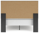 Broachmyn Black/Gray Queen Panel Bed, Dresser and Mirror from Ashley Furniture - Luna Furniture