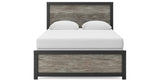 Broachmyn Black/Gray Queen Panel Bed, Dresser and Mirror from Ashley Furniture - Luna Furniture