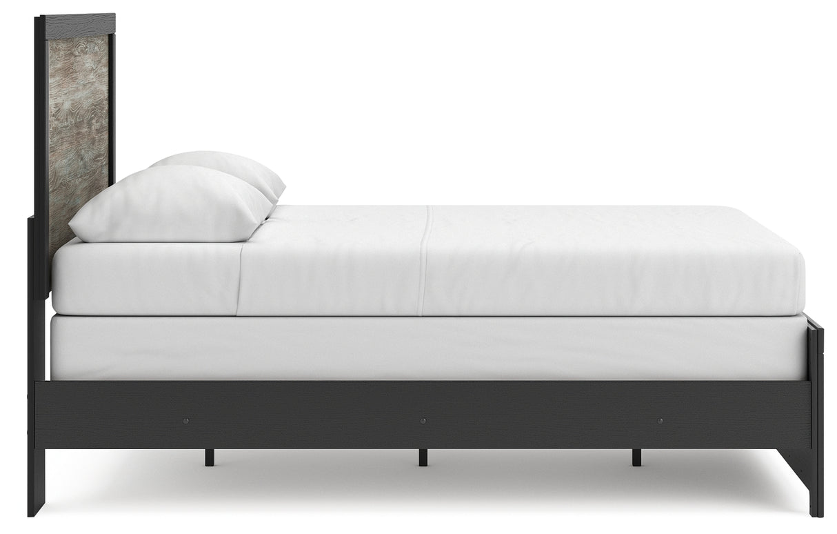 Broachmyn Queen Panel Bed, Dresser and Nightstand from Ashley - Luna Furniture
