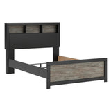 Broachmyn Black/Gray Bookcase Youth Panel Bedroom Set from Ashley - Luna Furniture