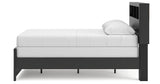 Broachmyn Black/Gray Full Bookcase Bed, Dresser and Mirror from Ashley - Luna Furniture