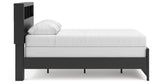 Broachmyn Black/Gray Full Bookcase Bed, Dresser and Mirror from Ashley - Luna Furniture