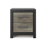Broachmyn Black/Gray Bookcase Youth Panel Bedroom Set from Ashley - Luna Furniture