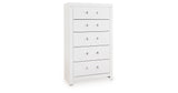 Maeling White Chest of Drawers from Ashley Furniture - Luna Furniture