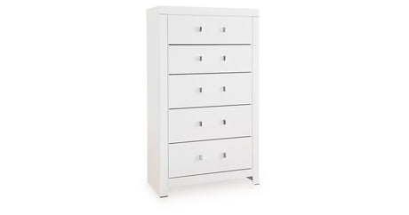 Maeling White Chest of Drawers from Ashley Furniture - Luna Furniture