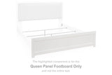 Maeling White Queen Panel Footboard from Ashley Furniture - Luna Furniture