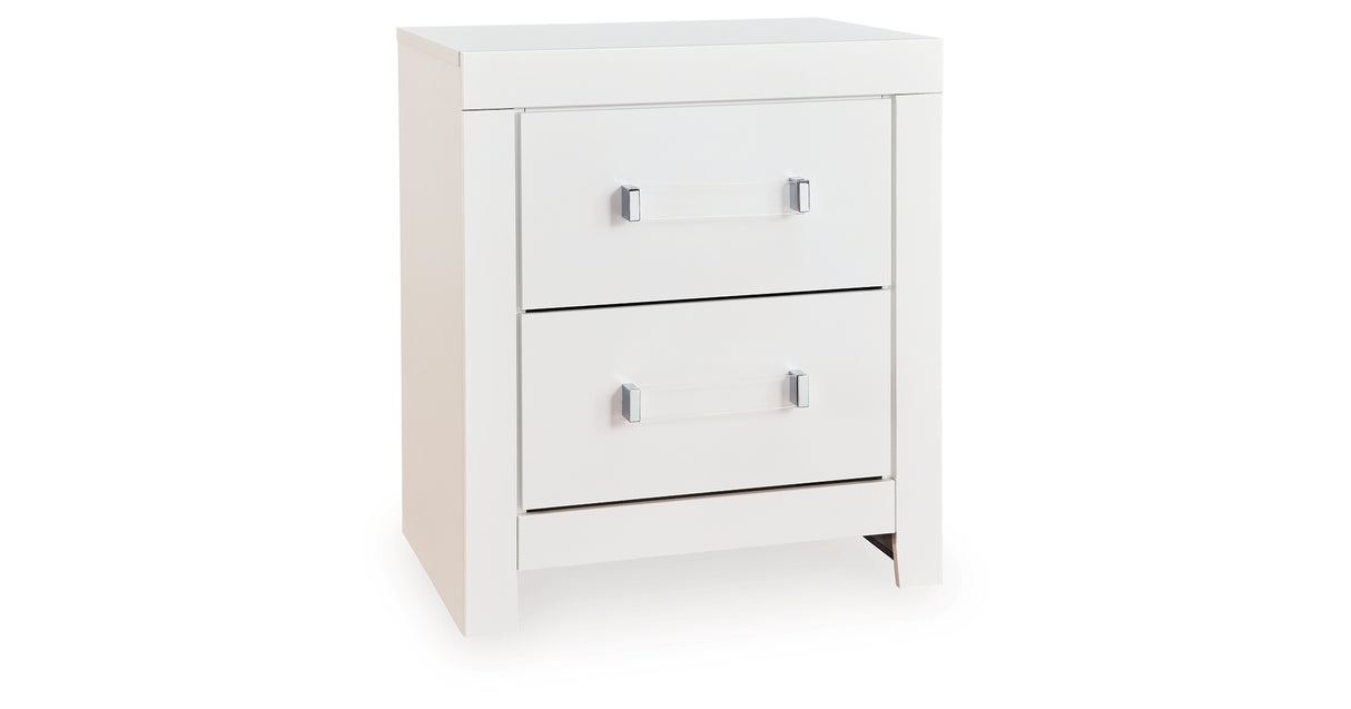 Maeling White Nightstand from Ashley - Luna Furniture