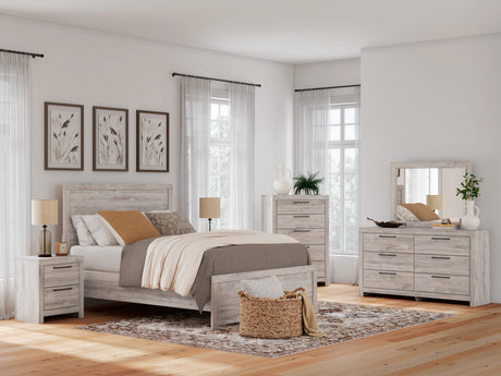 Broachmyn Gray Panel Bedroom Set from Ashley - Luna Furniture