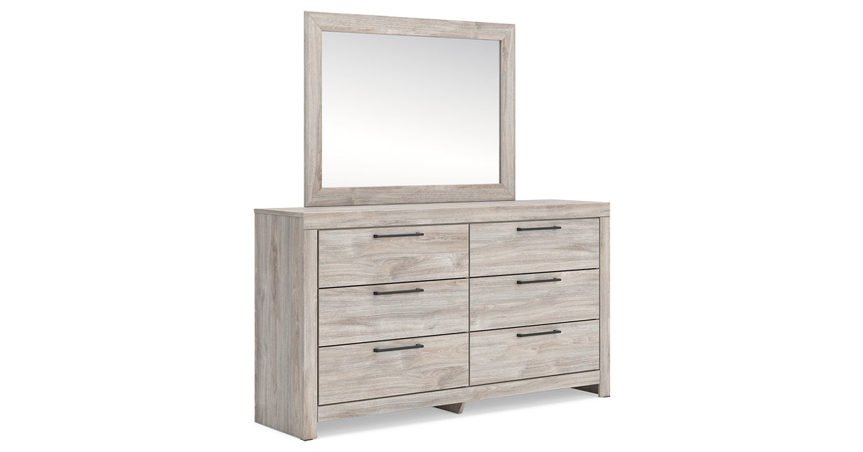 Broachmyn Gray Dresser and Mirror from Ashley Furniture - Luna Furniture