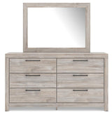 Broachmyn Gray Dresser and Mirror from Ashley Furniture - Luna Furniture