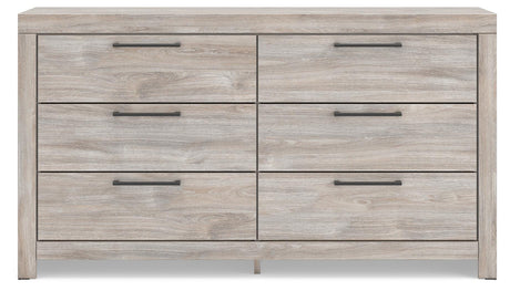 Broachmyn Gray King Panel Bed, Dresser and Nightstand from Ashley Furniture - Luna Furniture