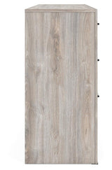 Broachmyn Gray King Panel Bed, Dresser and Nightstand from Ashley Furniture - Luna Furniture