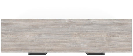 Broachmyn Gray King Panel Bed, Dresser and Nightstand from Ashley Furniture - Luna Furniture