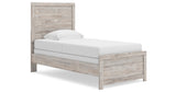Broachmyn Gray Twin Panel Bed from Ashley Furniture - Luna Furniture