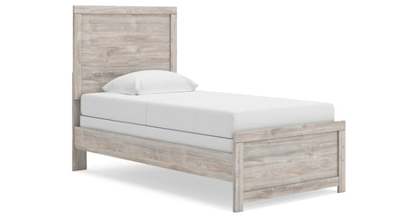 Broachmyn Gray Twin Panel Bed from Ashley Furniture - Luna Furniture