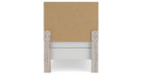 Broachmyn Gray Twin Panel Bed from Ashley Furniture - Luna Furniture