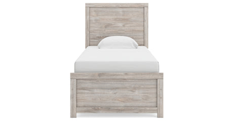 Broachmyn Gray Twin Panel Bed from Ashley Furniture - Luna Furniture