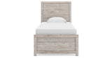 Broachmyn Gray Twin Panel Bed, Dresser and Mirror from Ashley Furniture - Luna Furniture