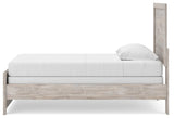 Broachmyn Gray Twin Panel Bed, Dresser and Mirror from Ashley Furniture - Luna Furniture