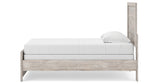 Broachmyn Gray Twin Panel Bed, Dresser and Mirror from Ashley Furniture - Luna Furniture
