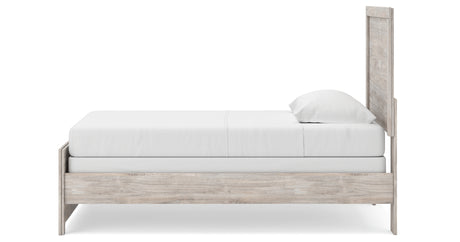 Broachmyn Gray Twin Panel Bed, Dresser and Mirror from Ashley Furniture - Luna Furniture