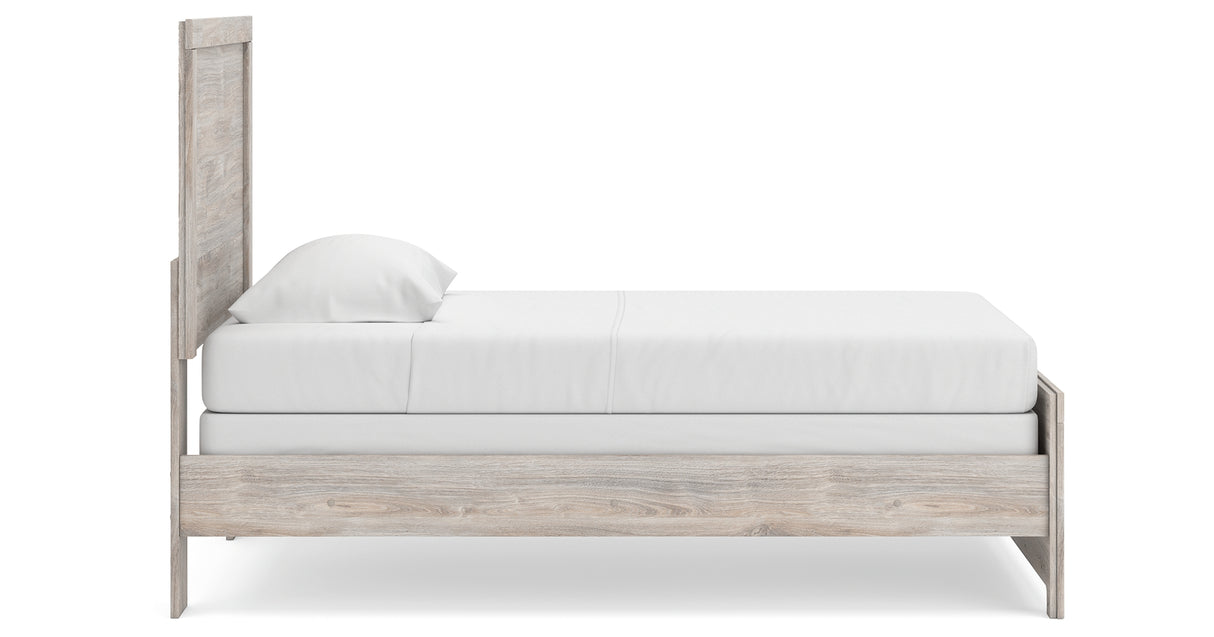 Broachmyn Gray Twin Panel Bed from Ashley Furniture - Luna Furniture