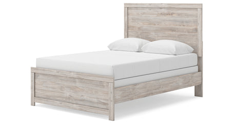 Broachmyn Gray Full Panel Bed, Dresser and Mirror from Ashley Furniture - Luna Furniture
