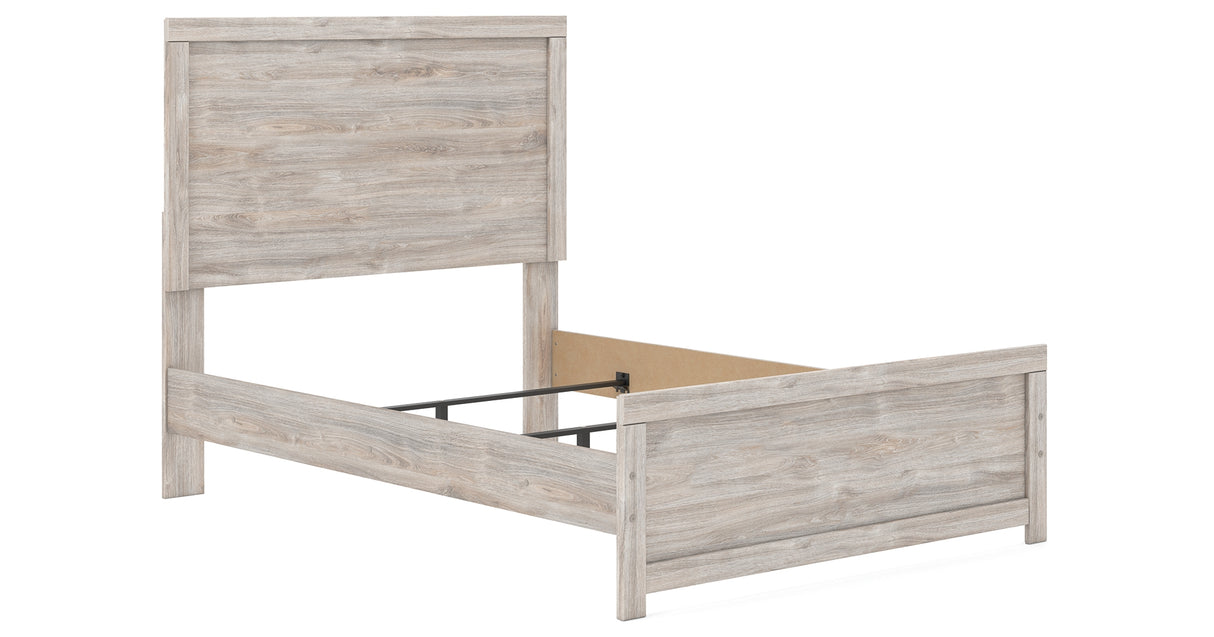 Broachmyn Gray Full Panel Bed, Dresser and Mirror from Ashley Furniture - Luna Furniture