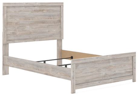 Broachmyn Gray Full Panel Bed, Dresser and Mirror from Ashley Furniture - Luna Furniture