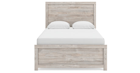 Broachmyn Gray Full Panel Bed from Ashley Furniture - Luna Furniture