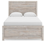 Broachmyn Gray Full Panel Bed, Dresser and Mirror from Ashley Furniture - Luna Furniture