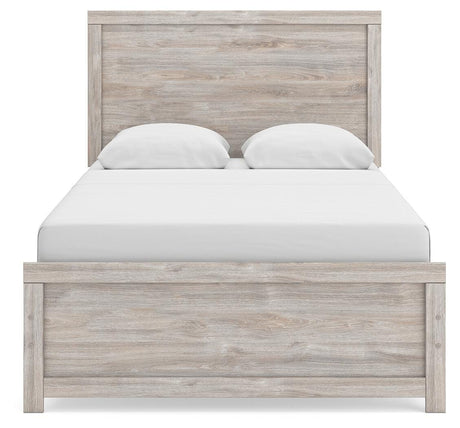 Broachmyn Gray Full Panel Bed, Dresser and Mirror from Ashley Furniture - Luna Furniture