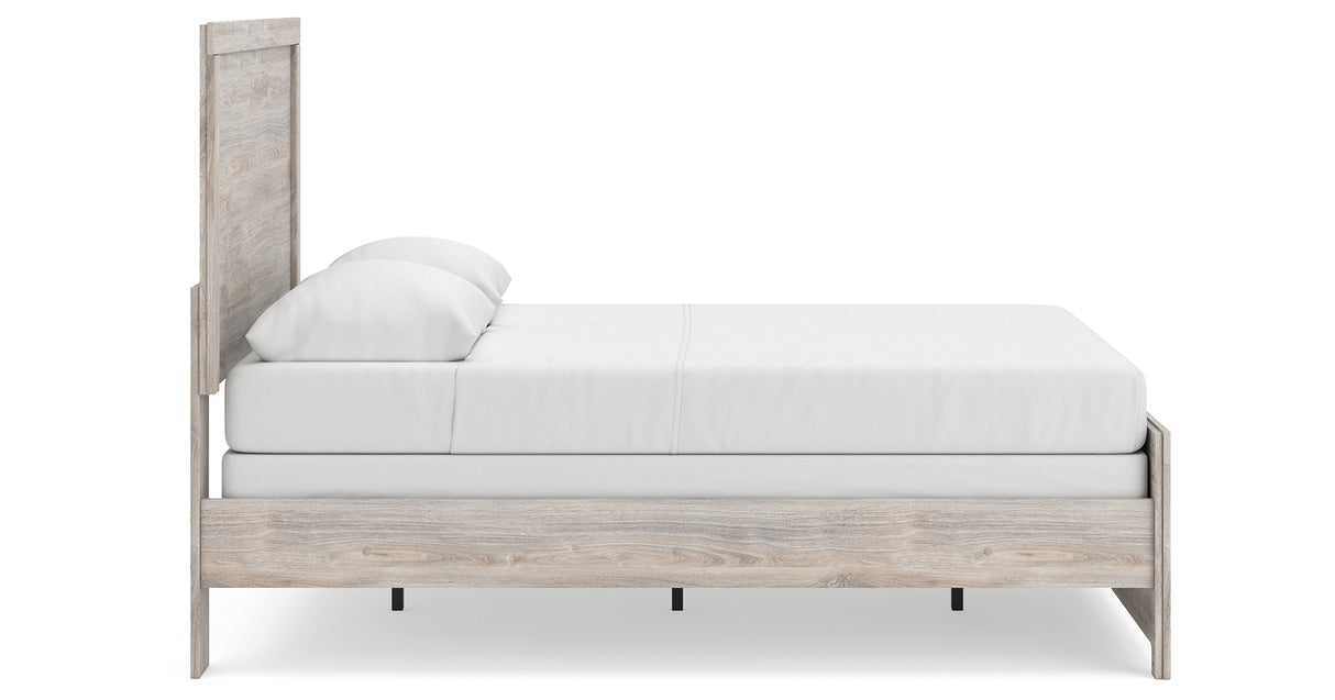 Broachmyn Gray Full Panel Bed, Dresser and Mirror from Ashley Furniture - Luna Furniture