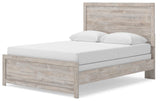 Broachmyn Gray Queen Panel Bed, Dresser and Mirror from Ashley Furniture - Luna Furniture