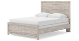 Broachmyn Gray Queen Panel Bed, Dresser and Mirror from Ashley Furniture - Luna Furniture